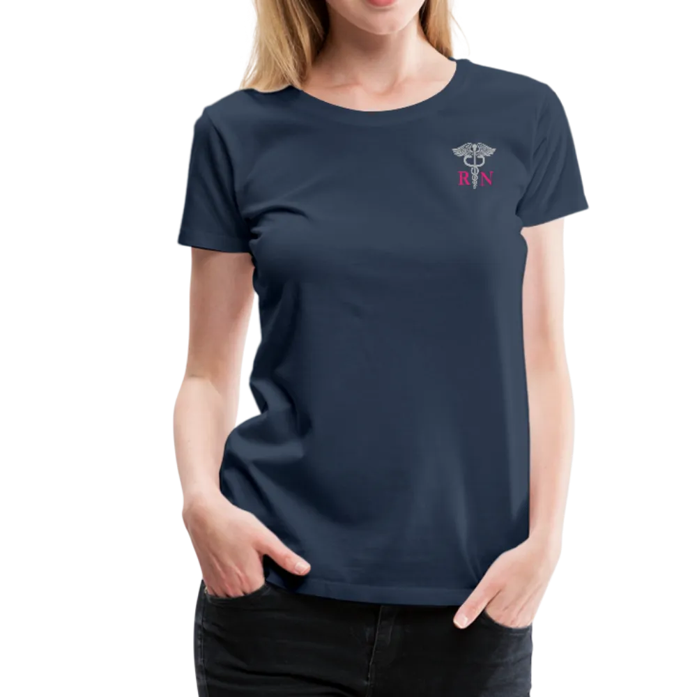 RN Nurse Flag American Nurse Shirt Women’s Premium T-Shirt (CK1816)