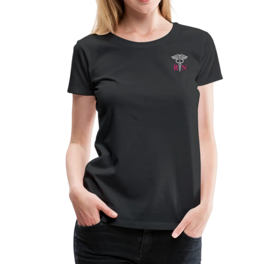 RN Nurse Flag American Nurse Shirt Women’s Premium T-Shirt (CK1816)