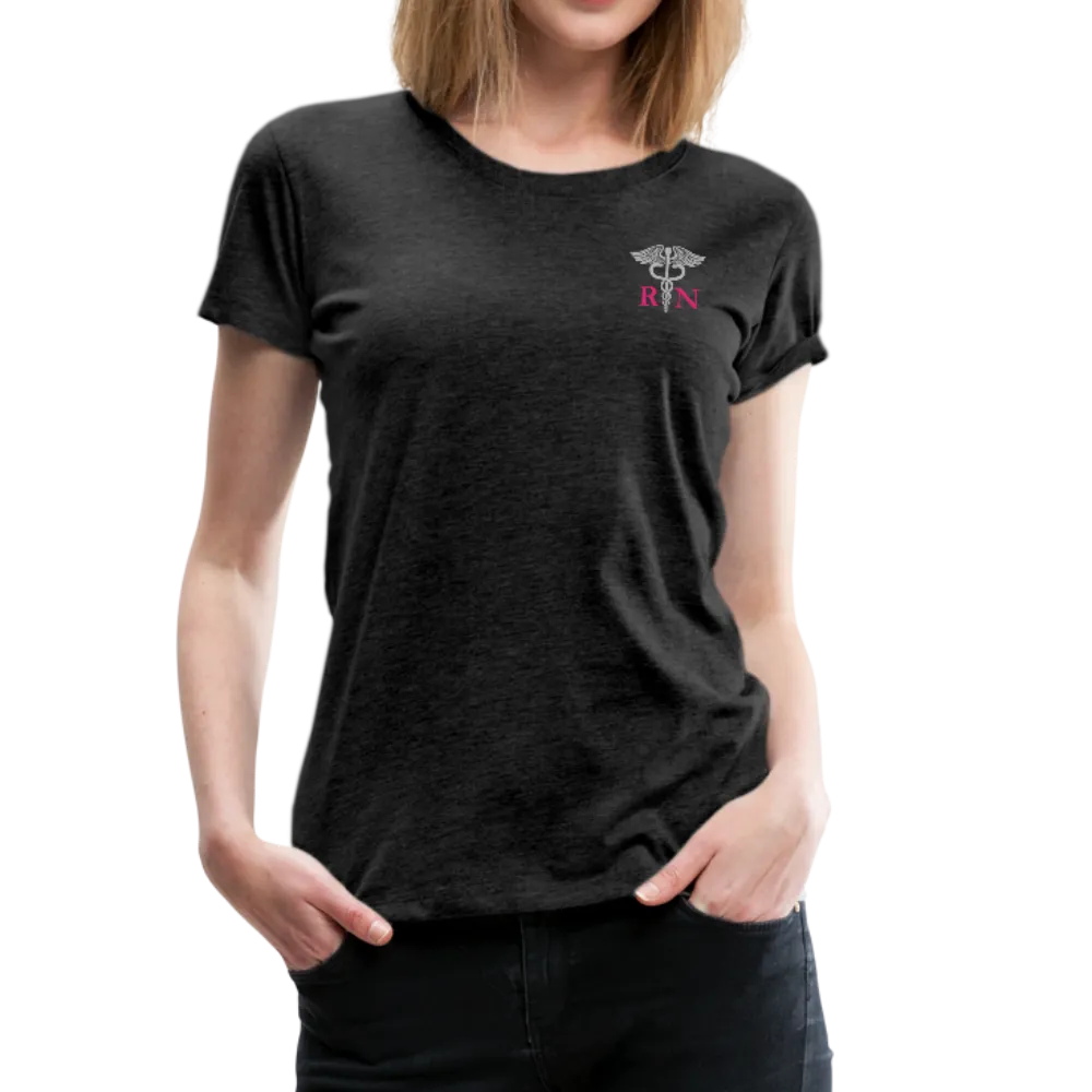 RN Nurse Flag American Nurse Shirt Women’s Premium T-Shirt (CK1816)