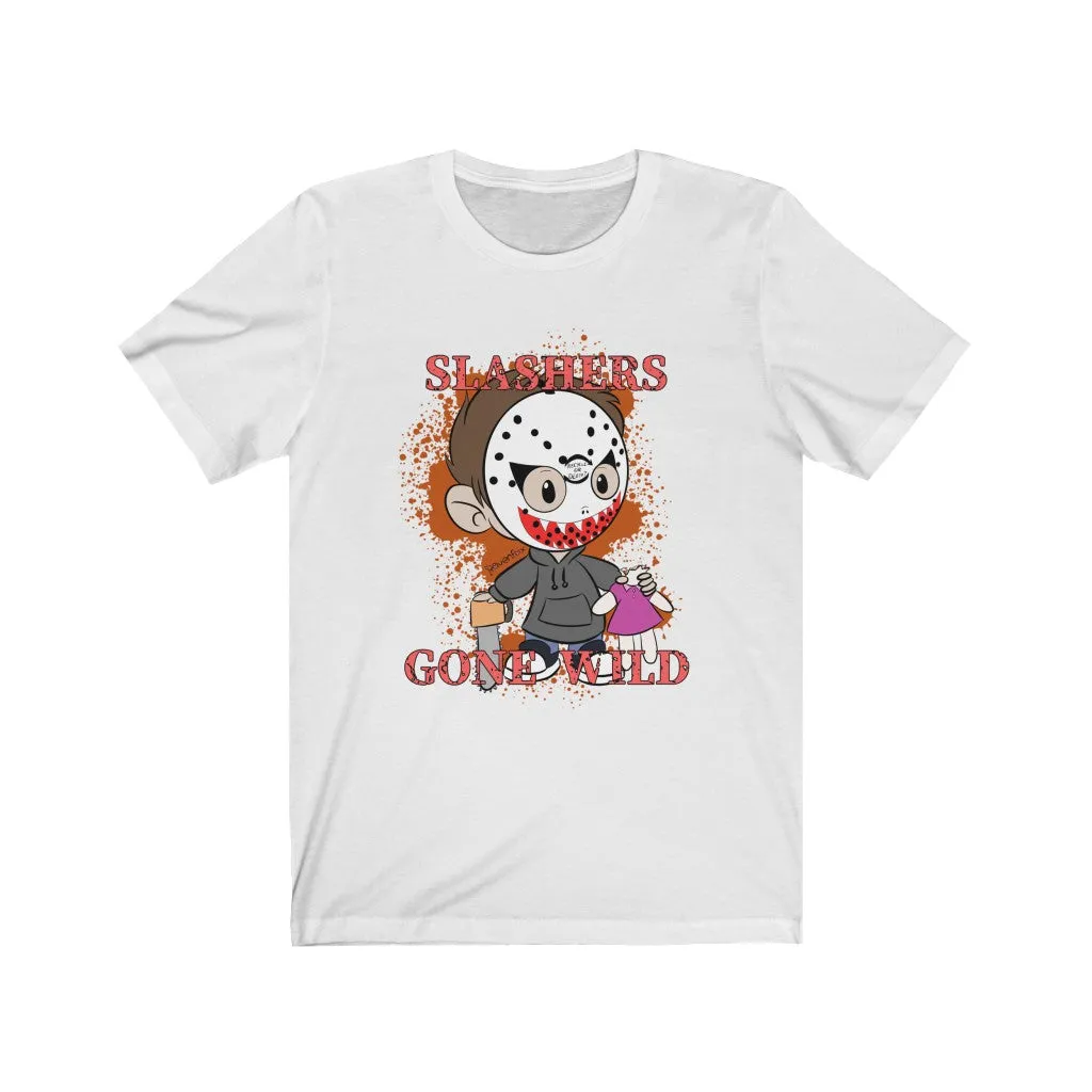 Rob the Slasher Unisex Jersey Short Sleeve Tee by Ravenfox