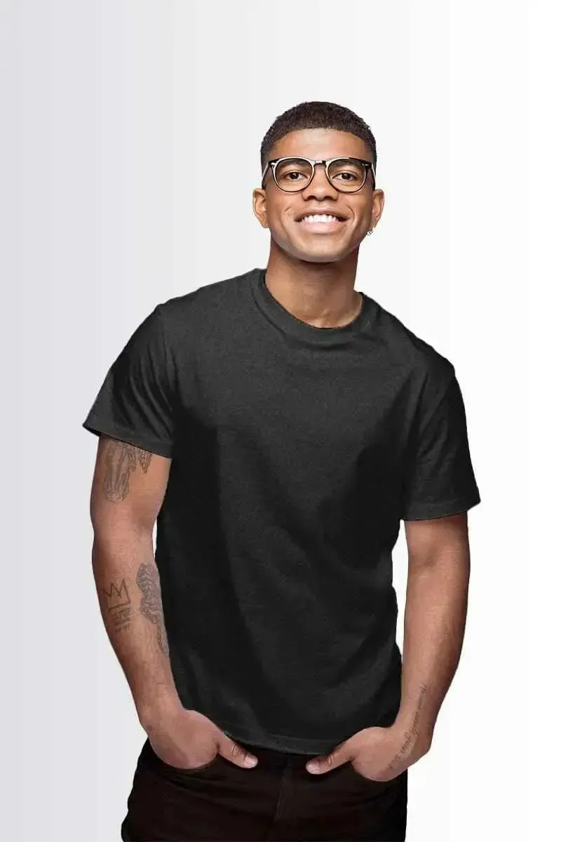 Round Neck T-Shirt - Pack of 6