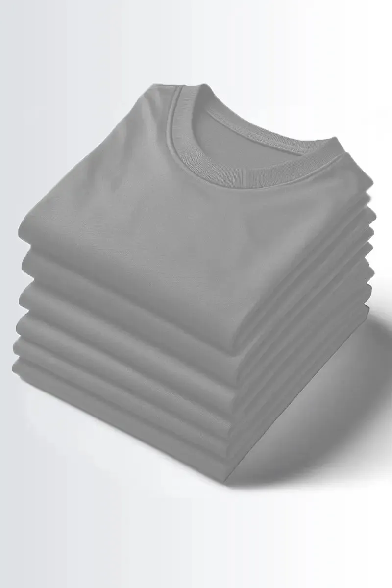 Round Neck T-Shirt - Pack of 6