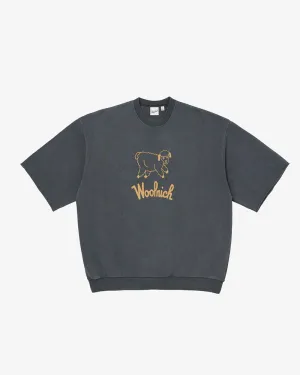 Run Sheep S/S Sweatshirt - Charcoal