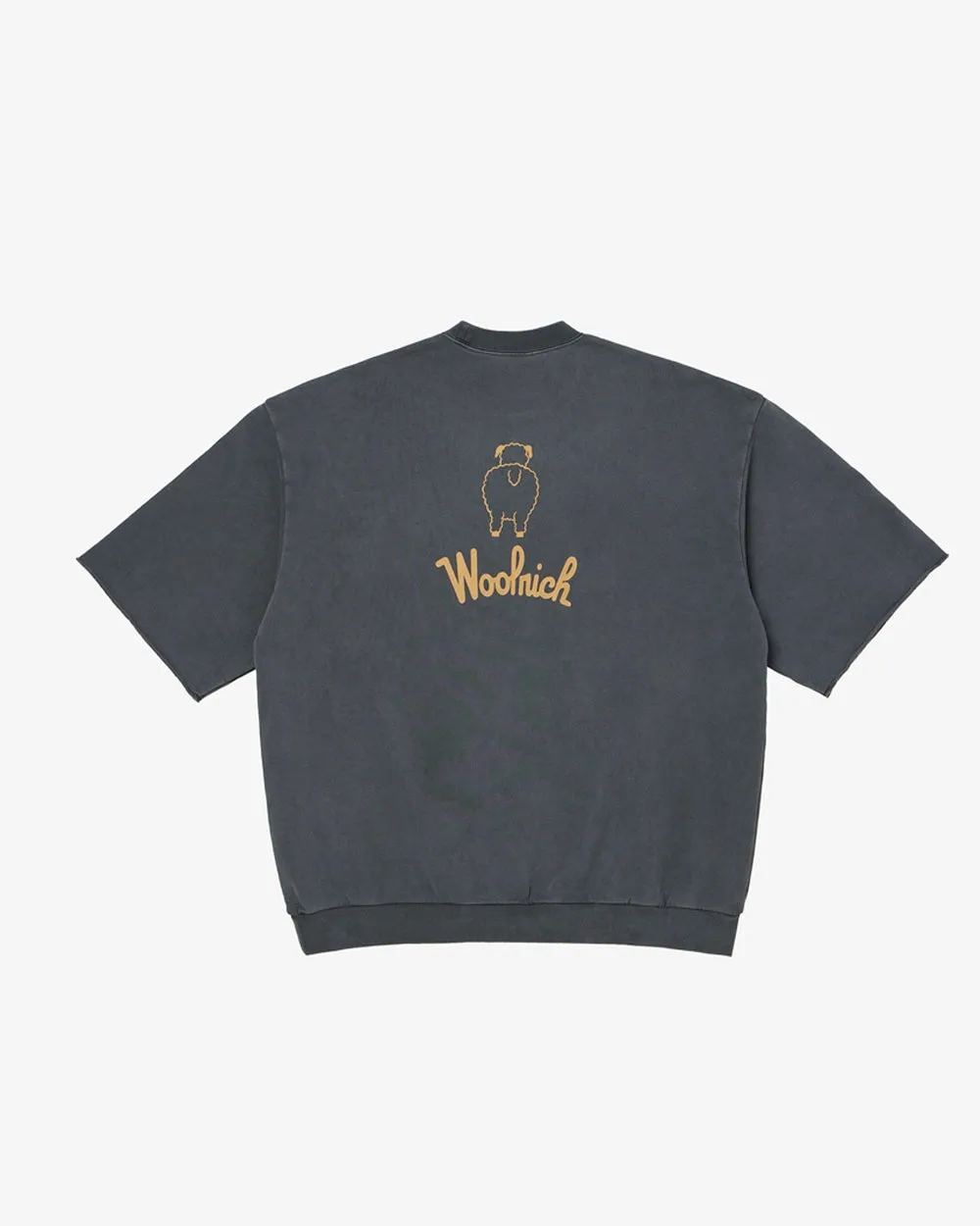 Run Sheep S/S Sweatshirt - Charcoal