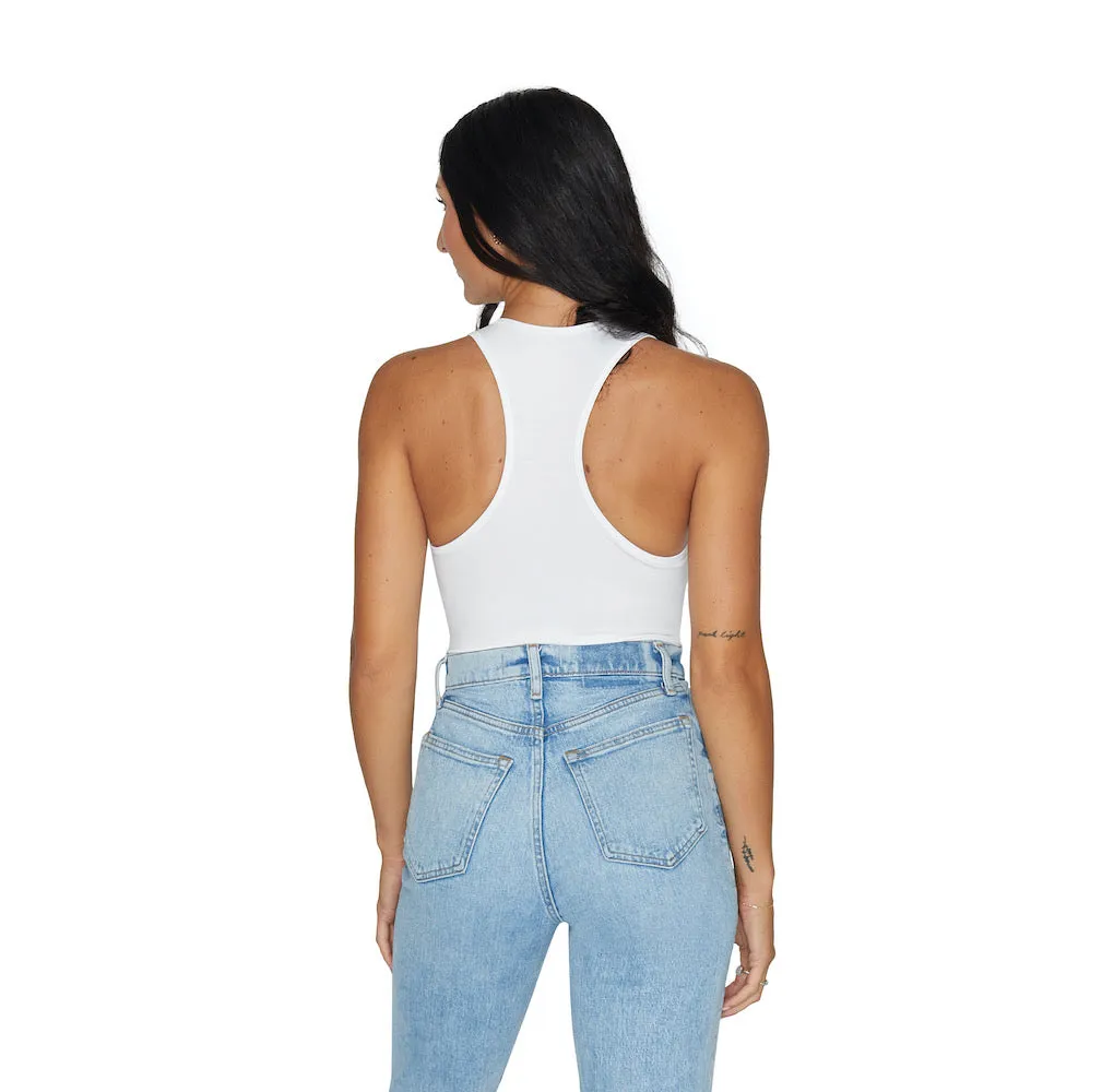 Rutgers White Bodysuit