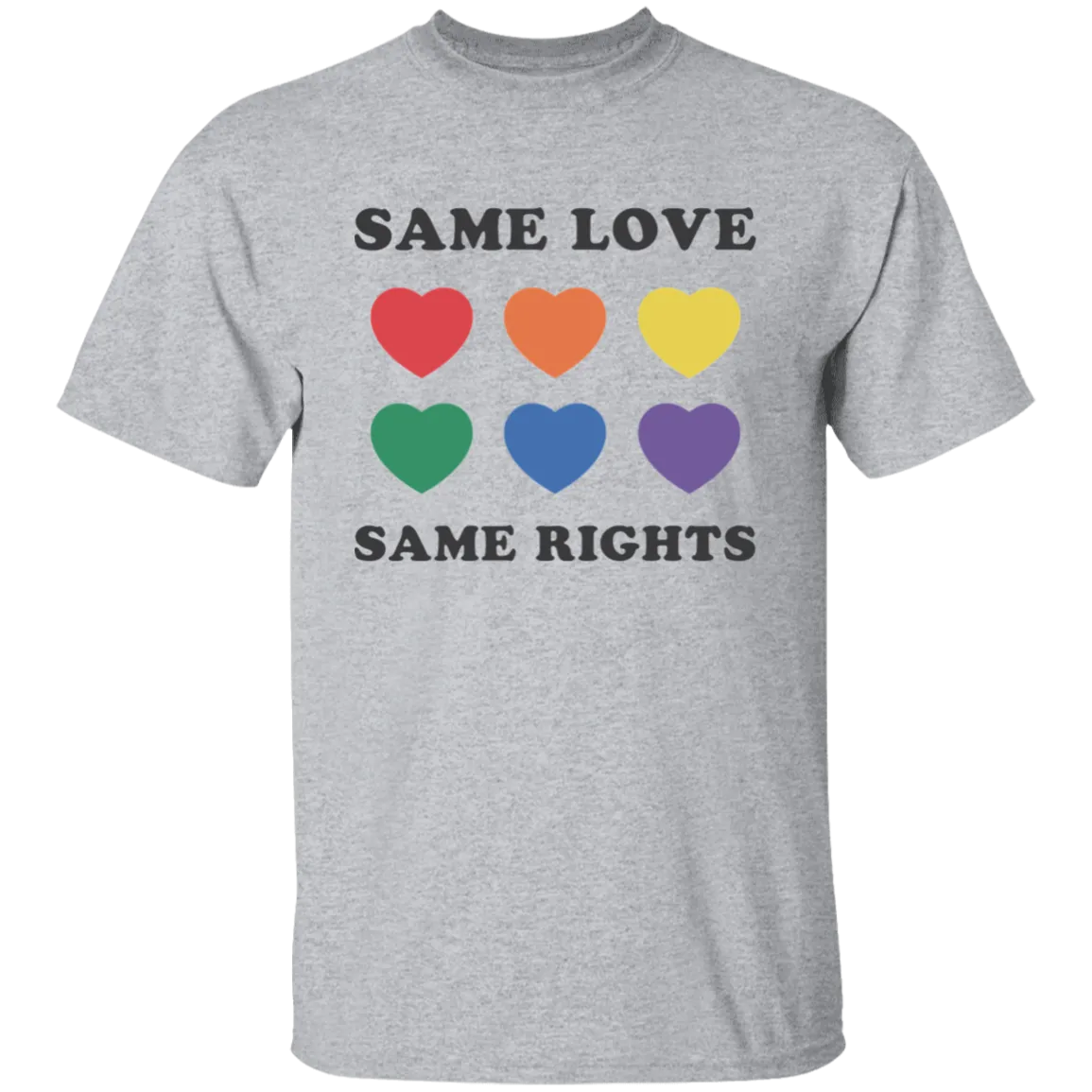 Same Love Same Rights LGBTQ  T-Shirt