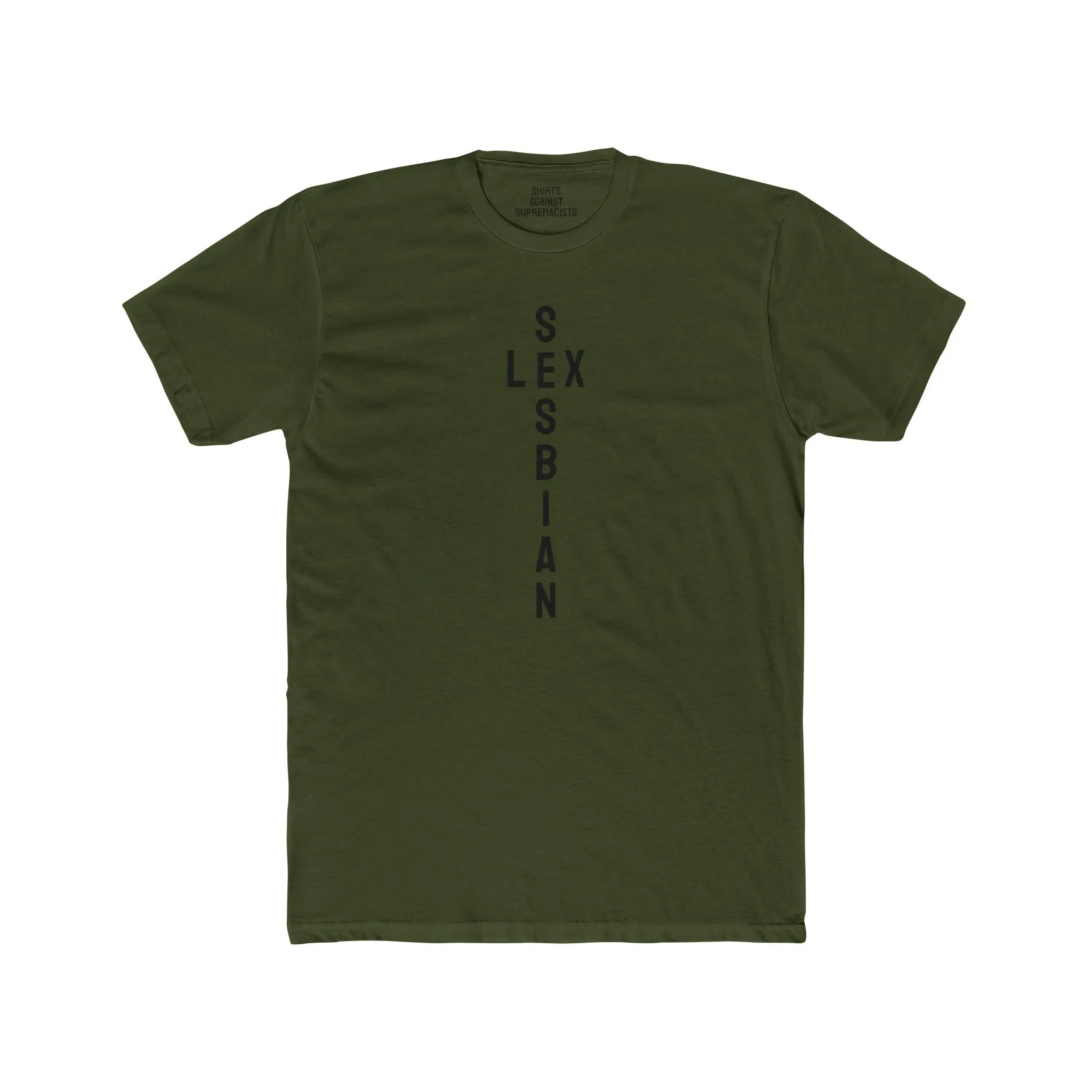 Sesbian Lex - Lesbian Unisex Cotton Crew Tee