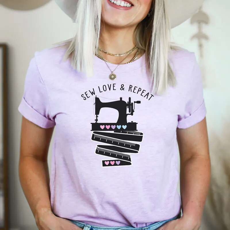 SEW LOVE & REPEAT T-SHIRT