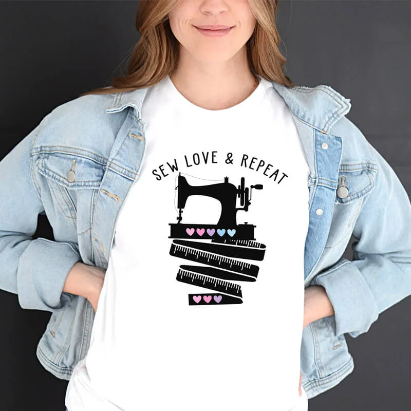SEW LOVE & REPEAT T-SHIRT