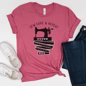 SEW LOVE & REPEAT T-SHIRT