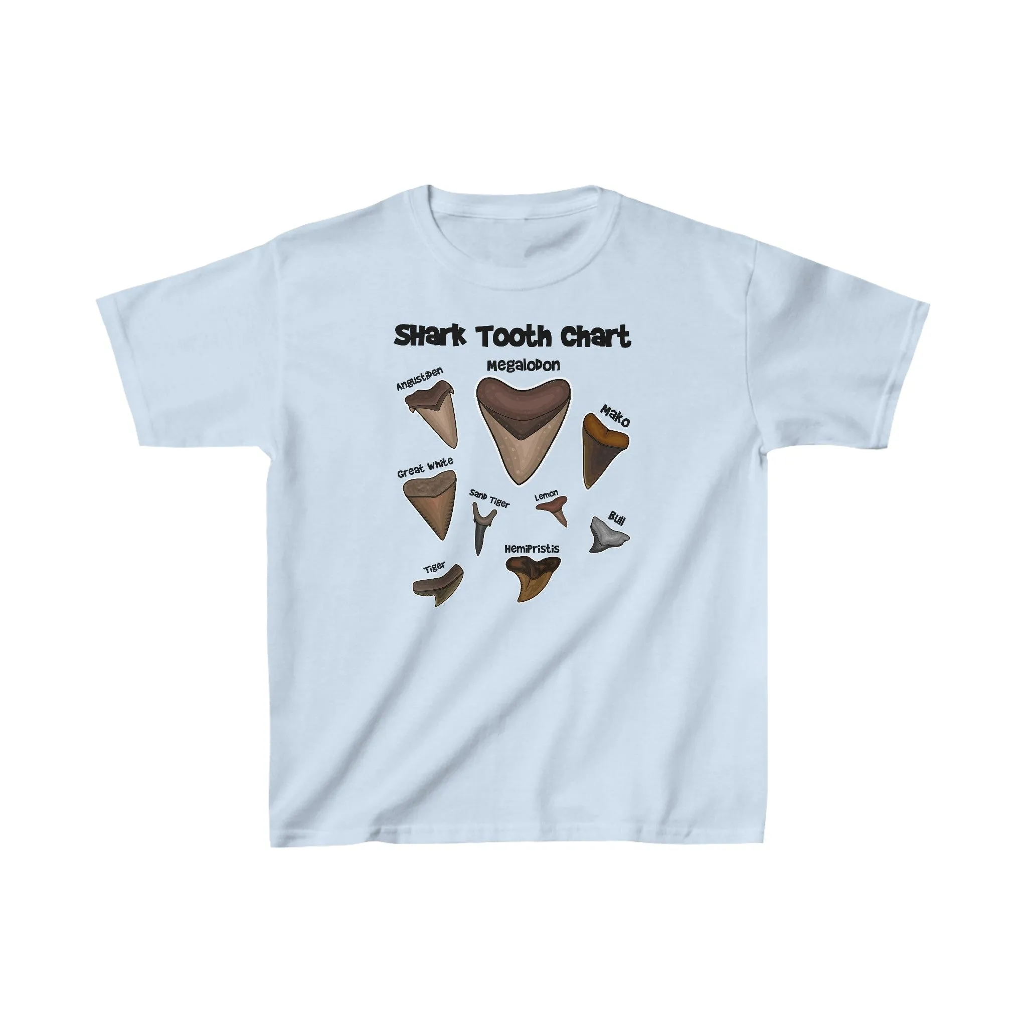 Shark Tooth Chart - Kid's