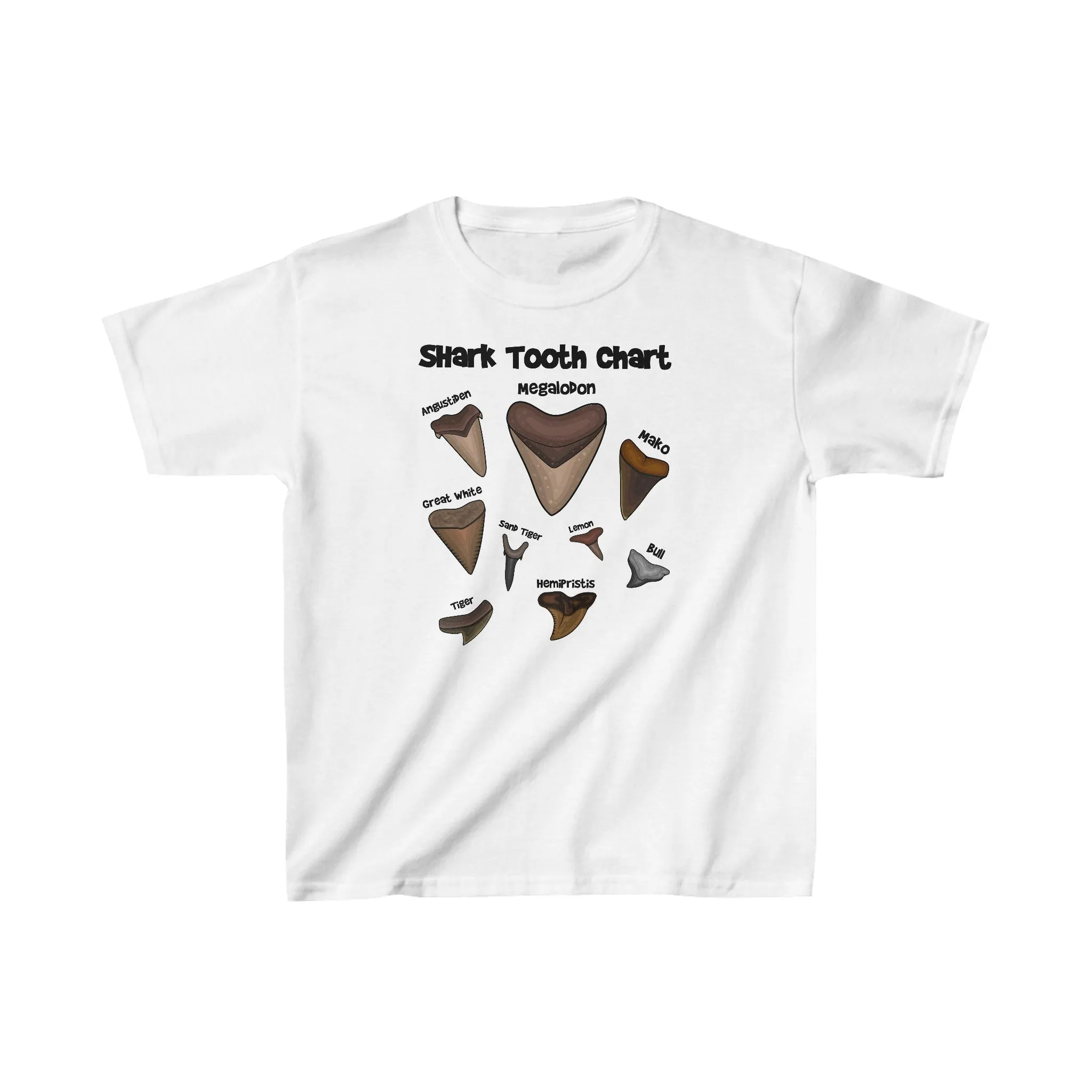 Shark Tooth Chart - Kid's