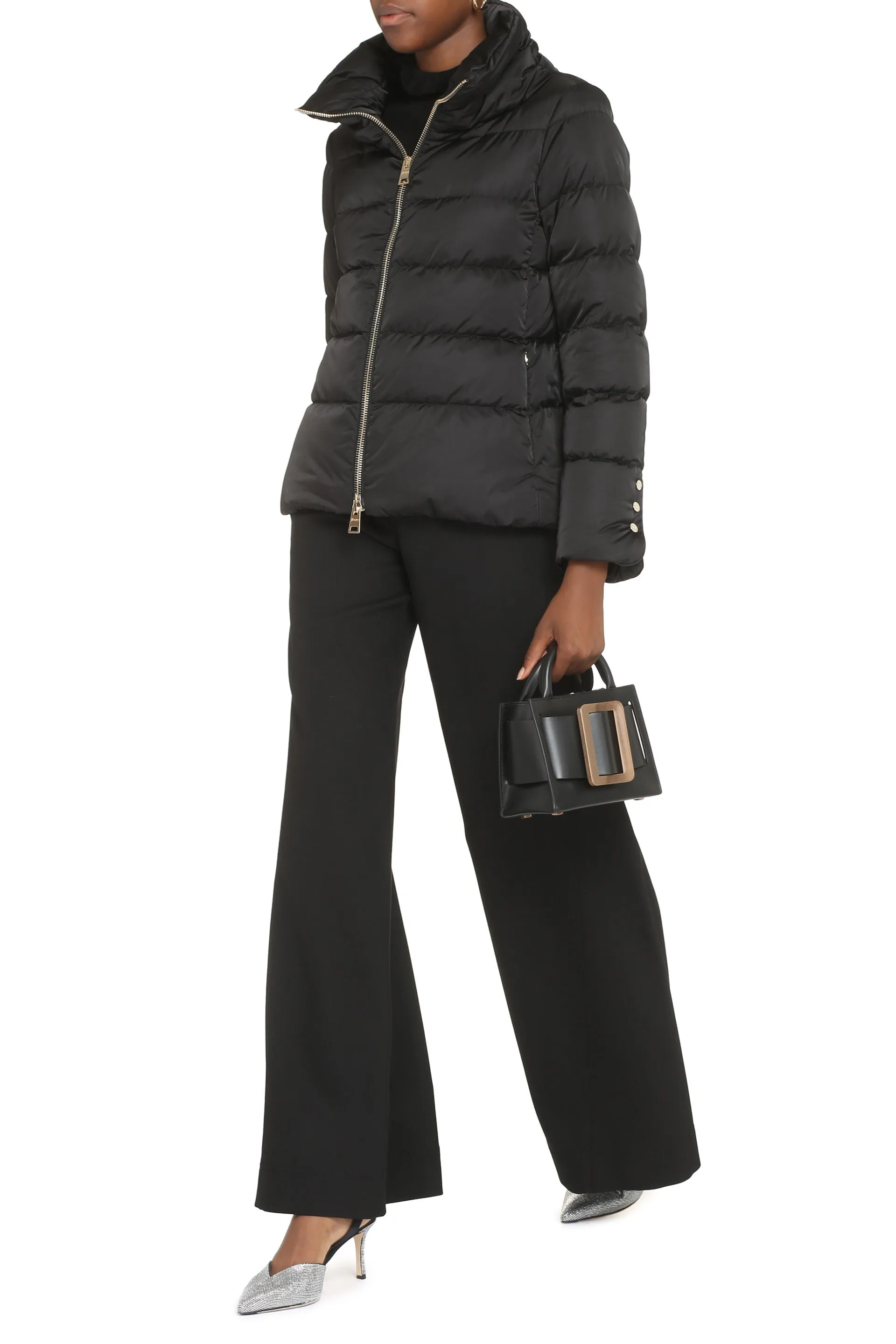 Short down jacket