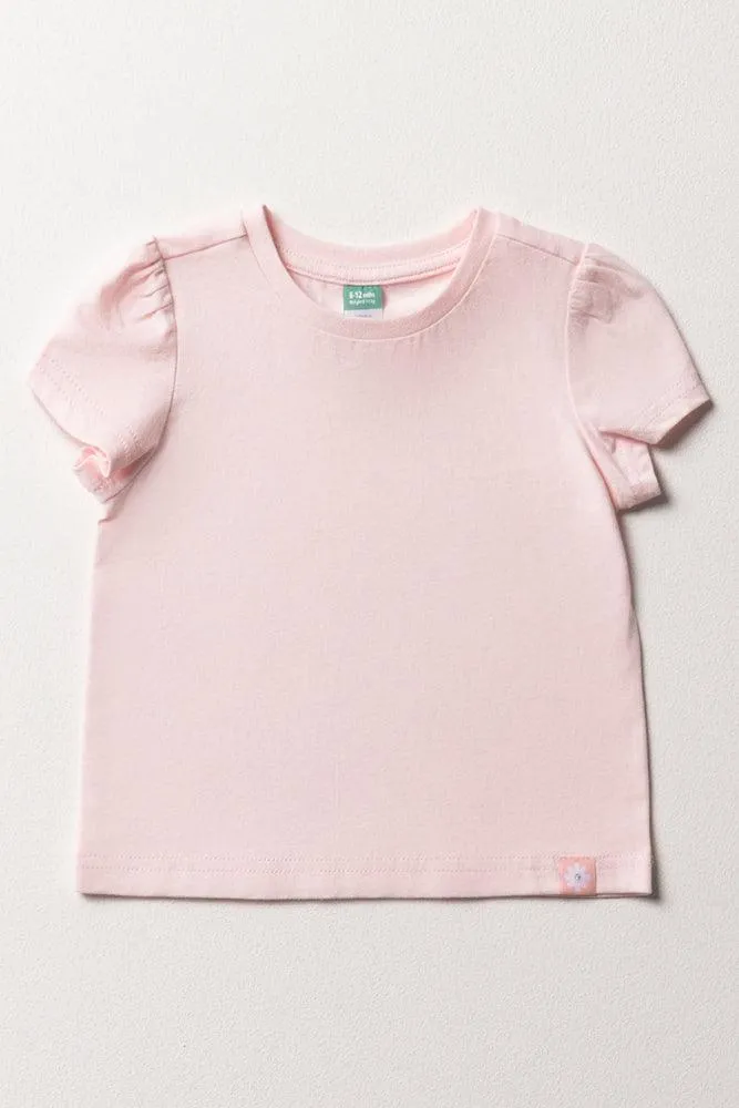 Short Sleeve T-Shirt Light Pink