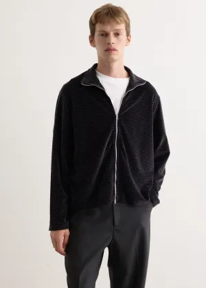 Shrunken Full Zip Polo