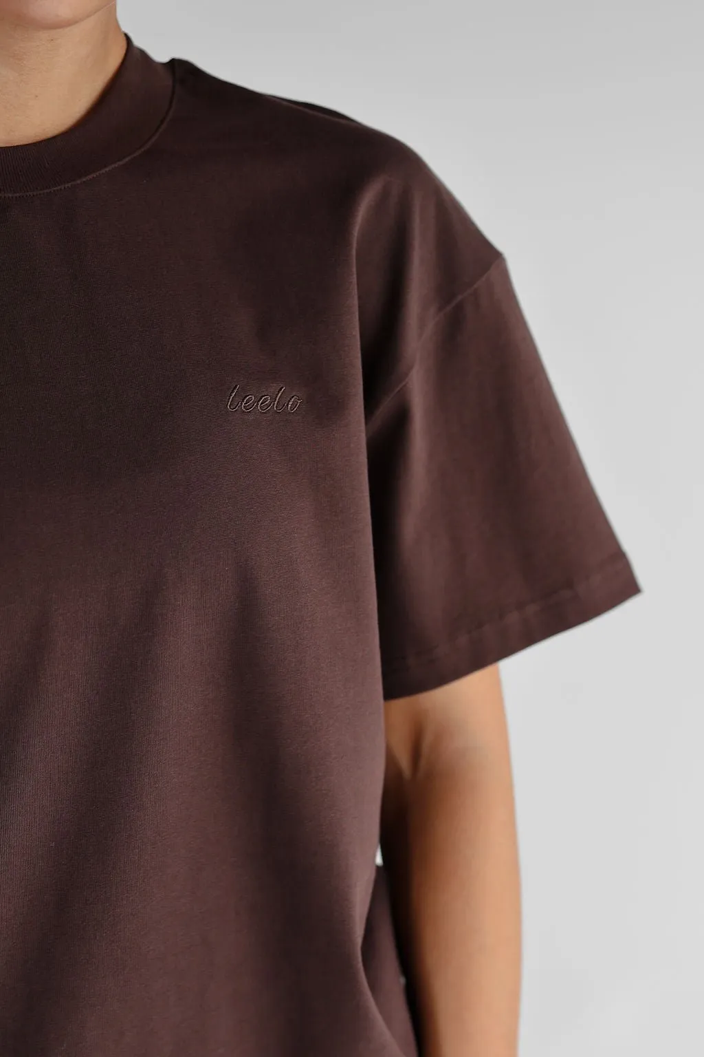 Signature Boyfriend Tee - Chocolate