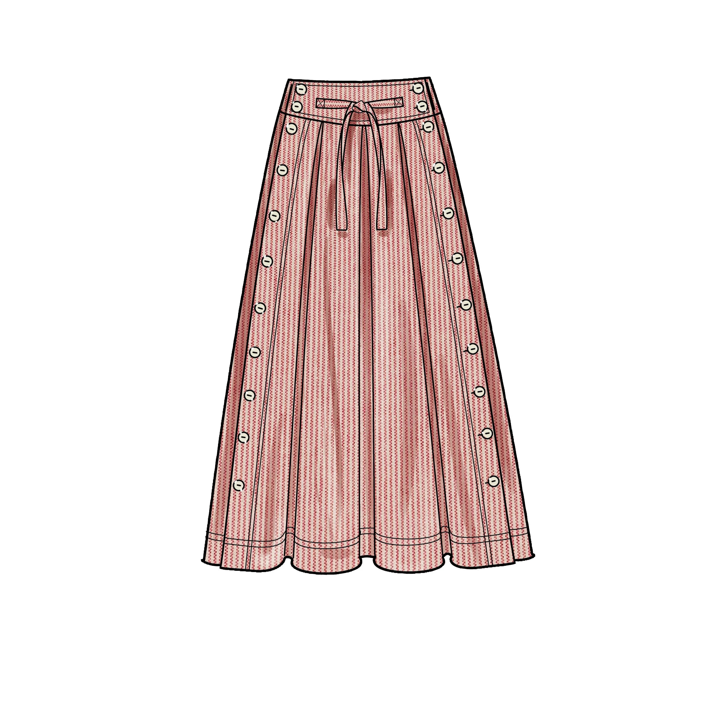 Simplicity Pattern 9377 Misses Flared Skirts