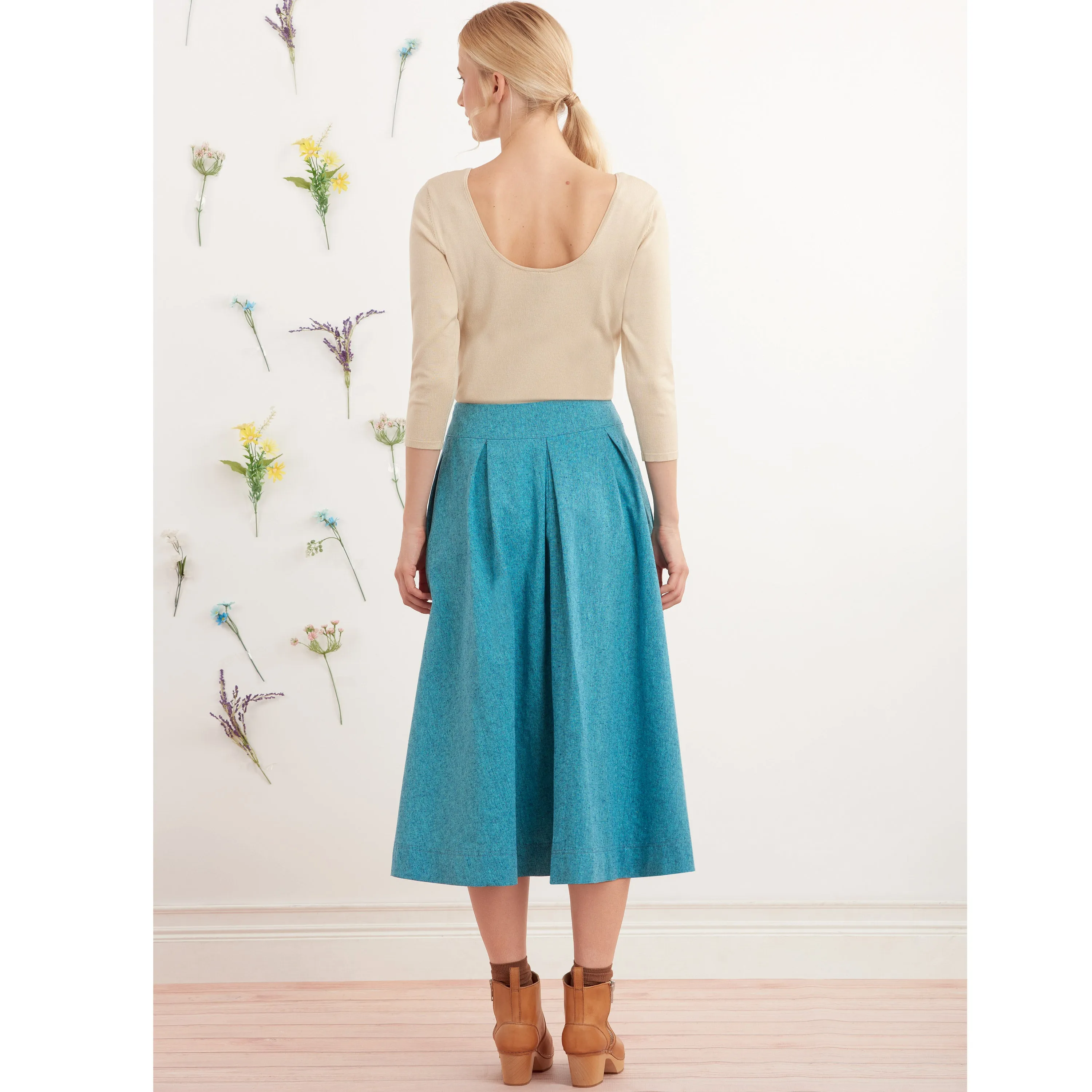 Simplicity Pattern 9377 Misses Flared Skirts