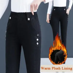 Smooth, Warm, Soft Skinny Jeans for Women