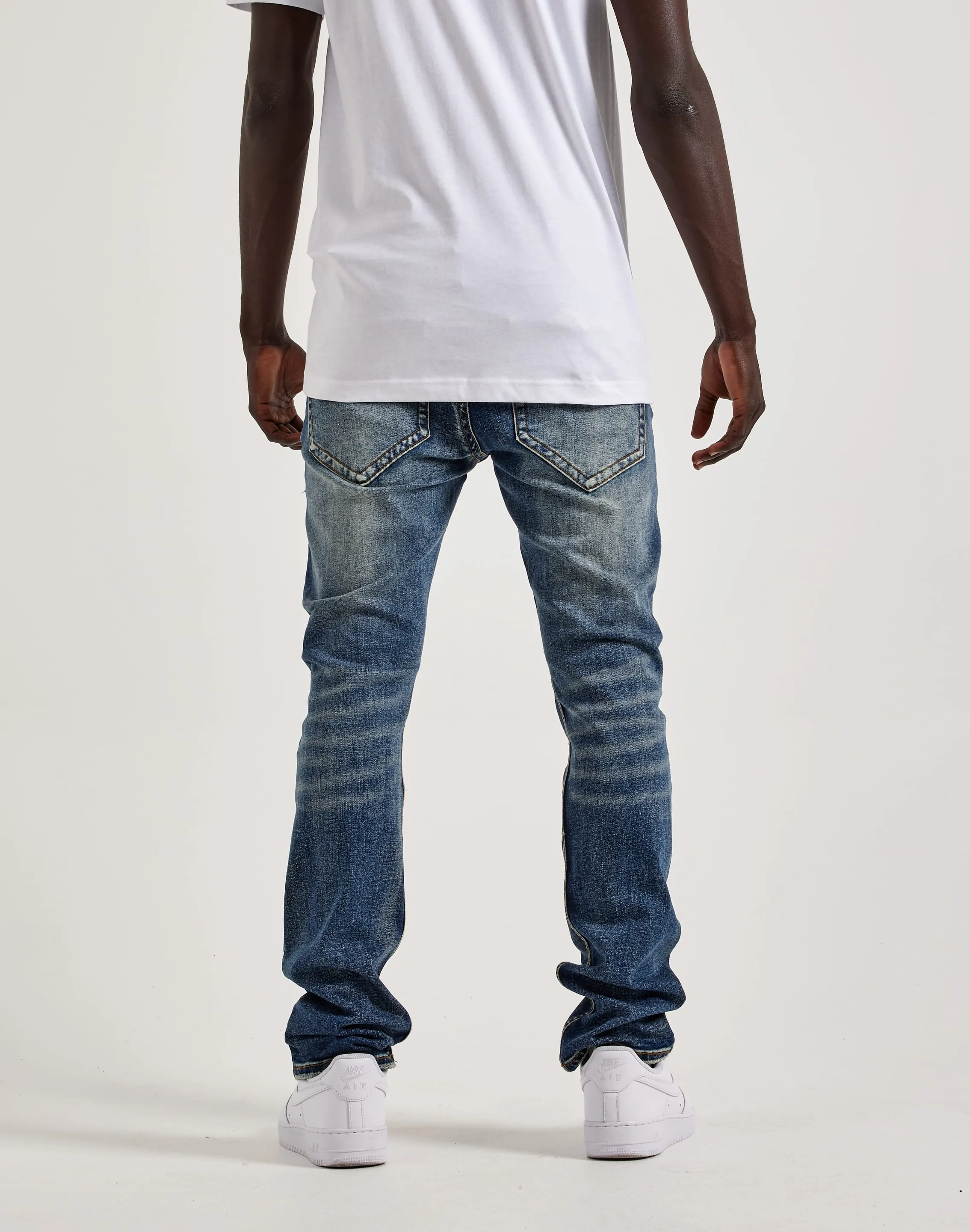 Smuggler's Moon Distressed Denim Jeans