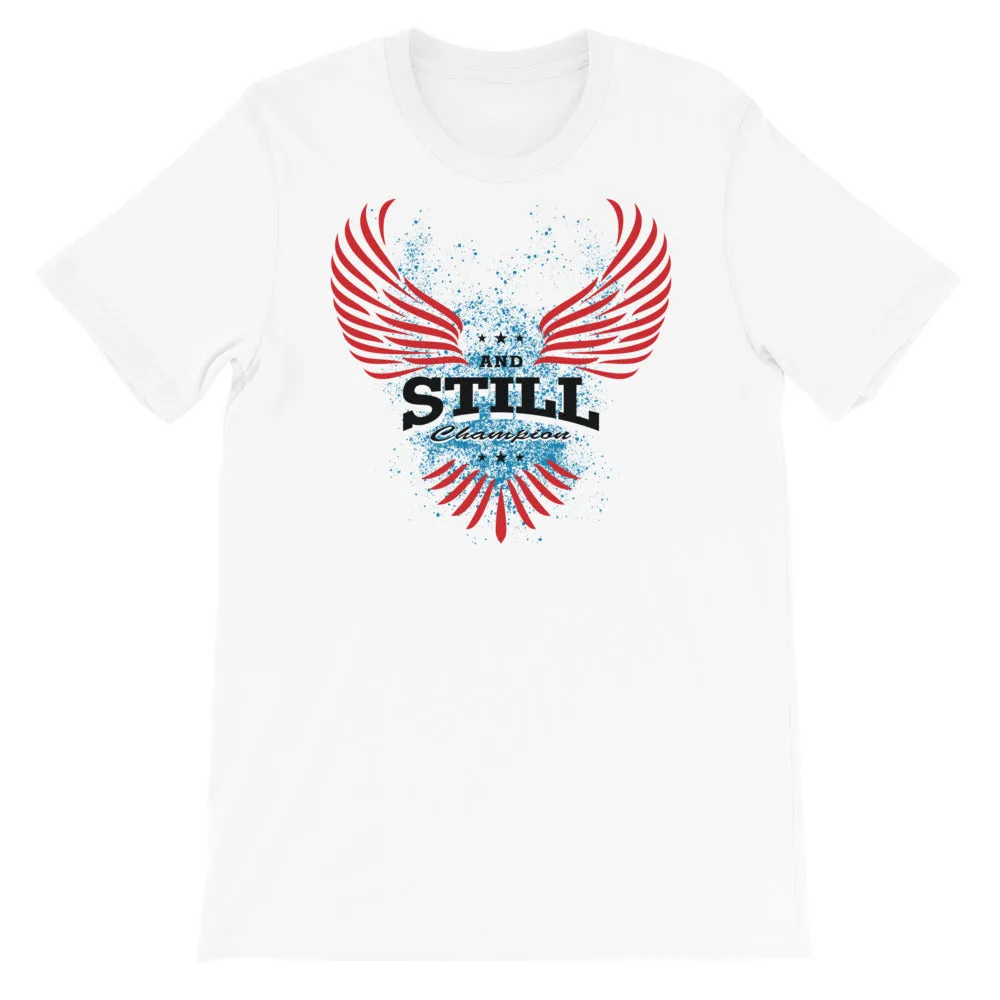 Soaring Champion men's T-shirt with ASC logo on back label