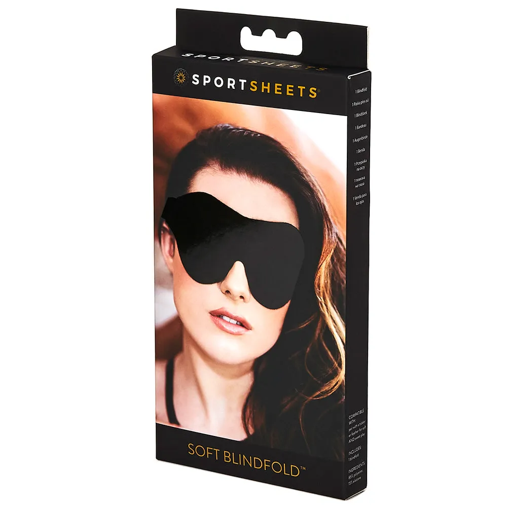 Soft Blindfold in Black