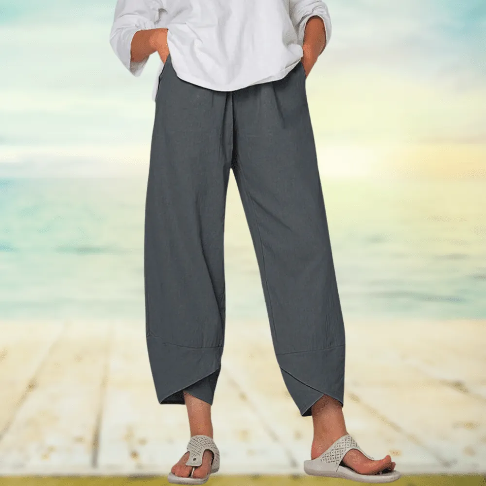 Soft Cropped Pants for Ladies
