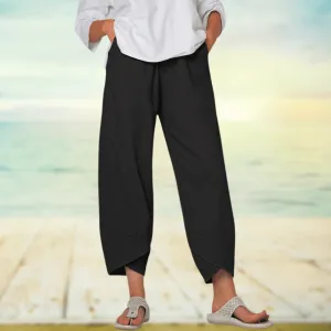 Soft Cropped Pants for Ladies