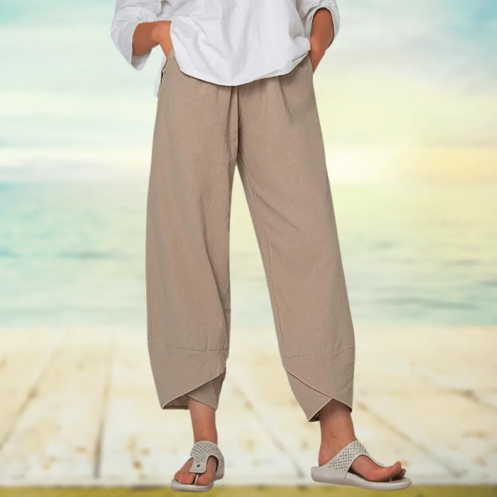 Soft Cropped Pants for Ladies