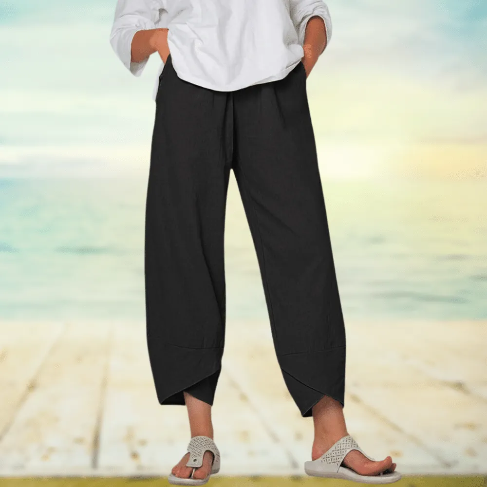 Soft Cropped Pants for Ladies