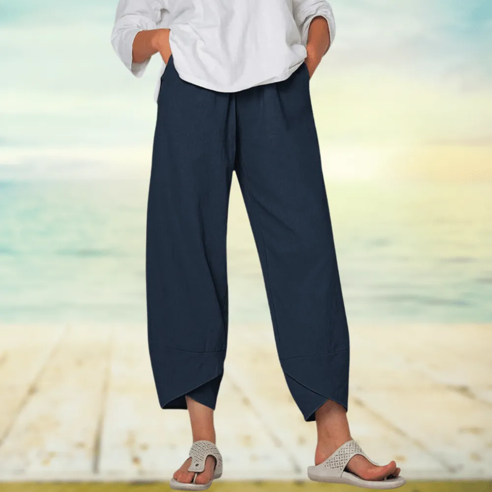 Soft Cropped Pants for Ladies