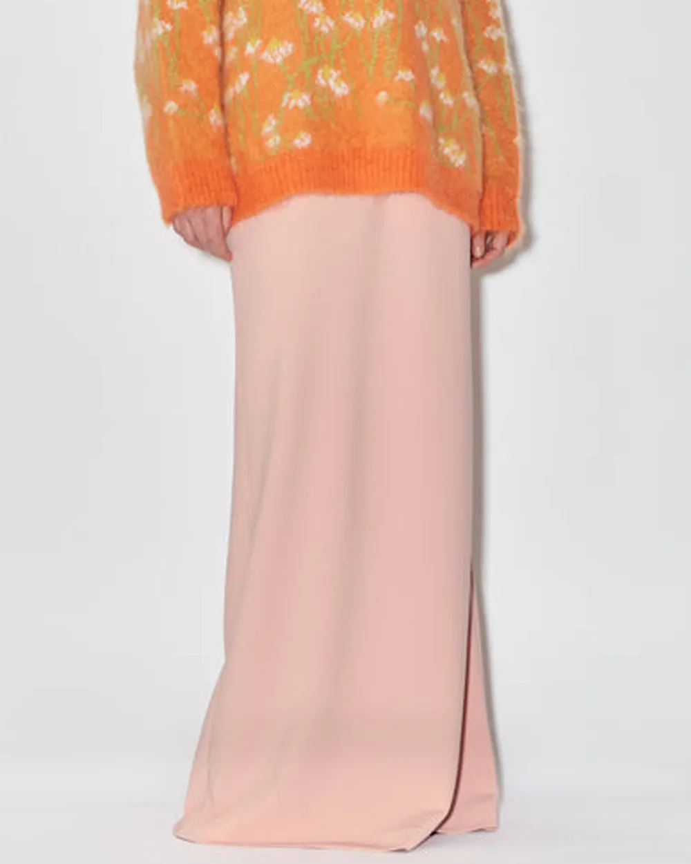 Soft Pink Jolene Maxi Skirt