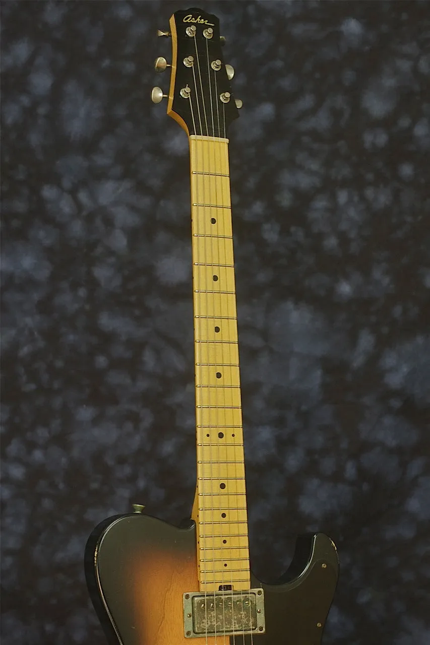 SOLD 2014 Asher T Deluxe™ Custom Guitar, Relic Two-Tone Nitro Burst, #801