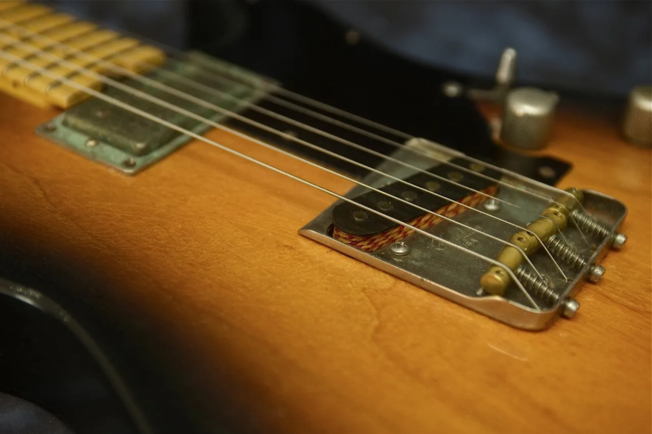 SOLD 2014 Asher T Deluxe™ Custom Guitar, Relic Two-Tone Nitro Burst, #801