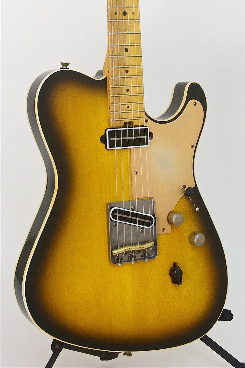 SOLD  2014 Asher T Deluxe™ Guitar, Relic 50s Nitro Burst, #798