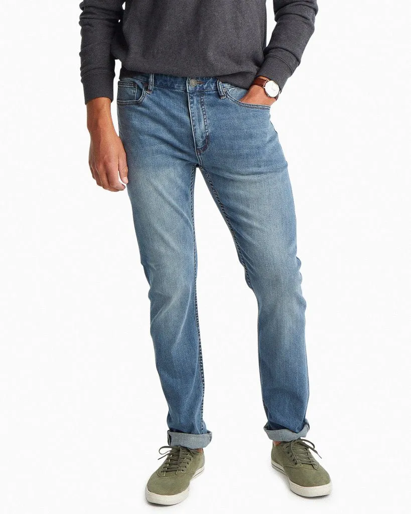 SOUTHERN TIDE CHARLESTON DENIM JEANS - MEDIUM WASH