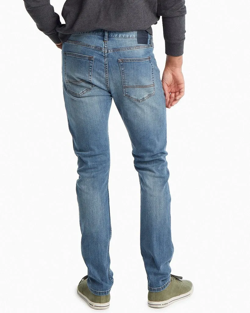 SOUTHERN TIDE CHARLESTON DENIM JEANS - MEDIUM WASH