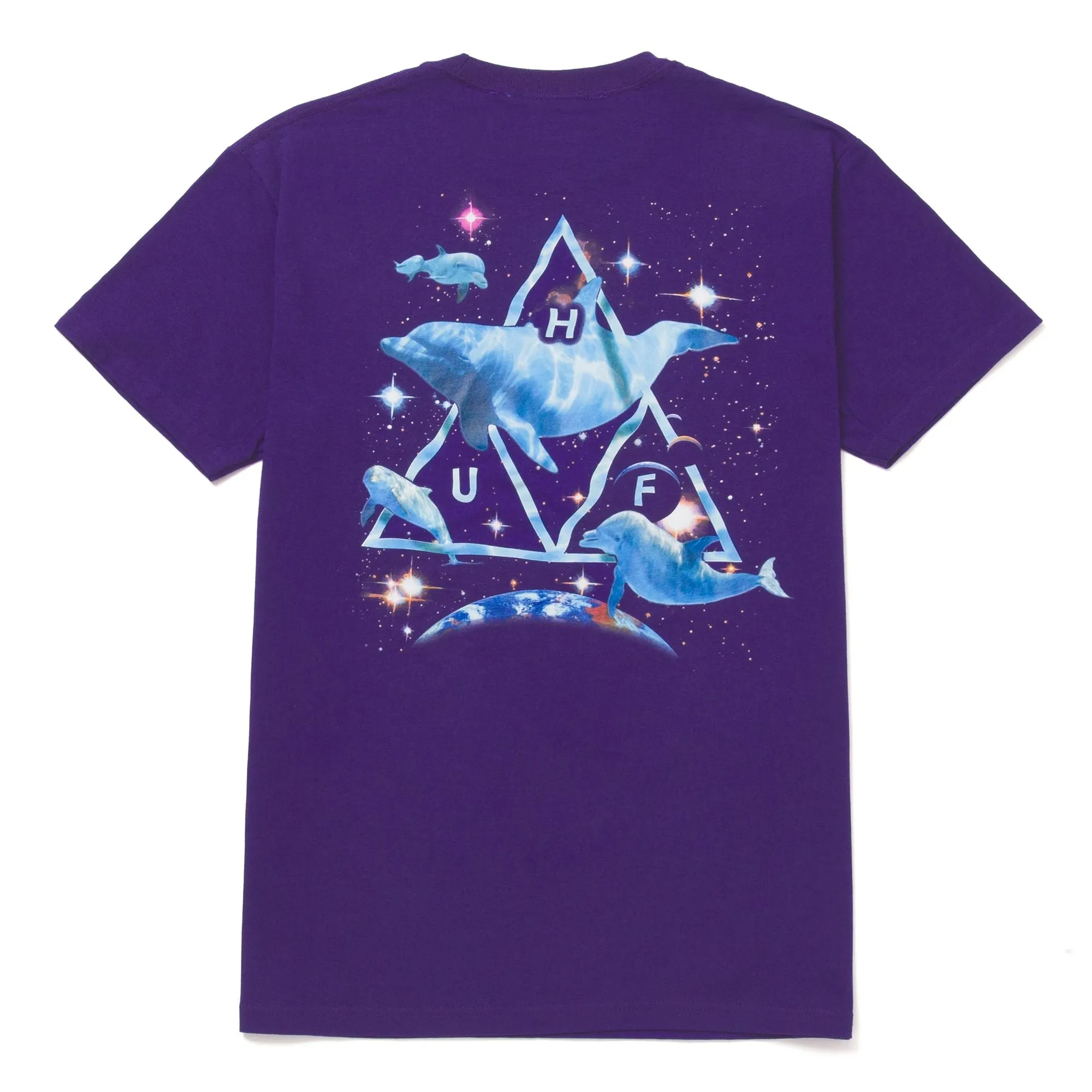 SPACE DOLPHINS WASHED S/S TEE