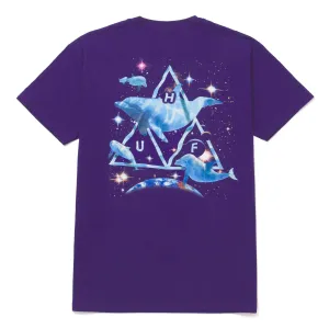 SPACE DOLPHINS WASHED S/S TEE
