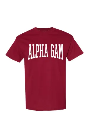 Standard Alpha Gam Tee