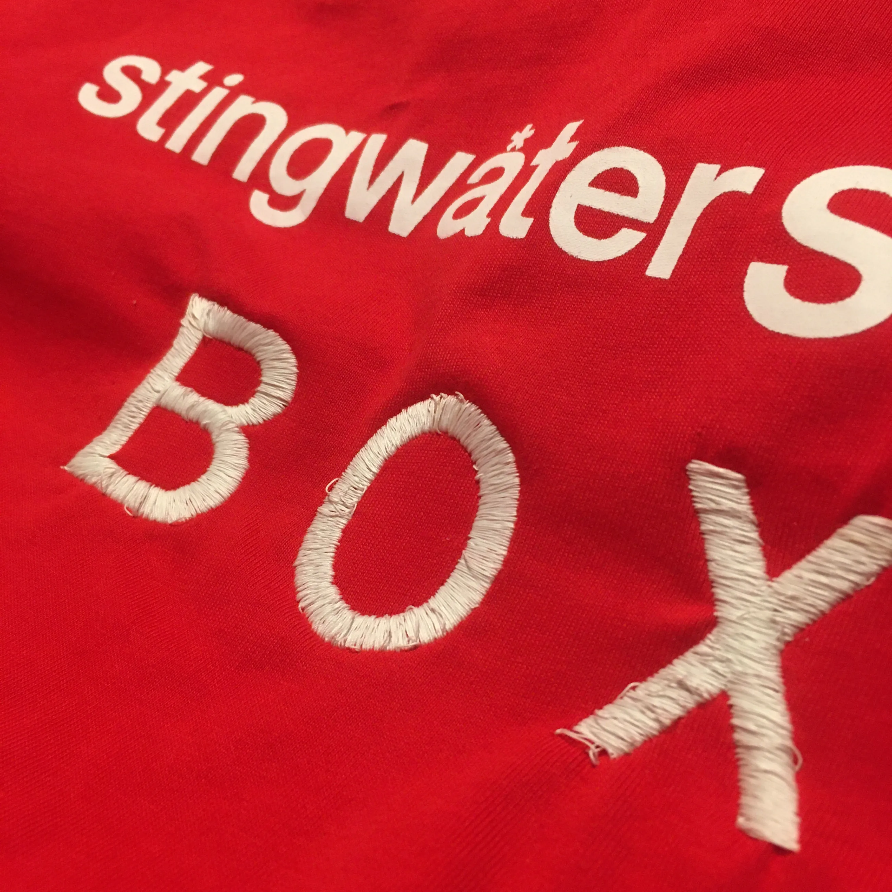 Stingwater Shoe Box T-Shirt Red