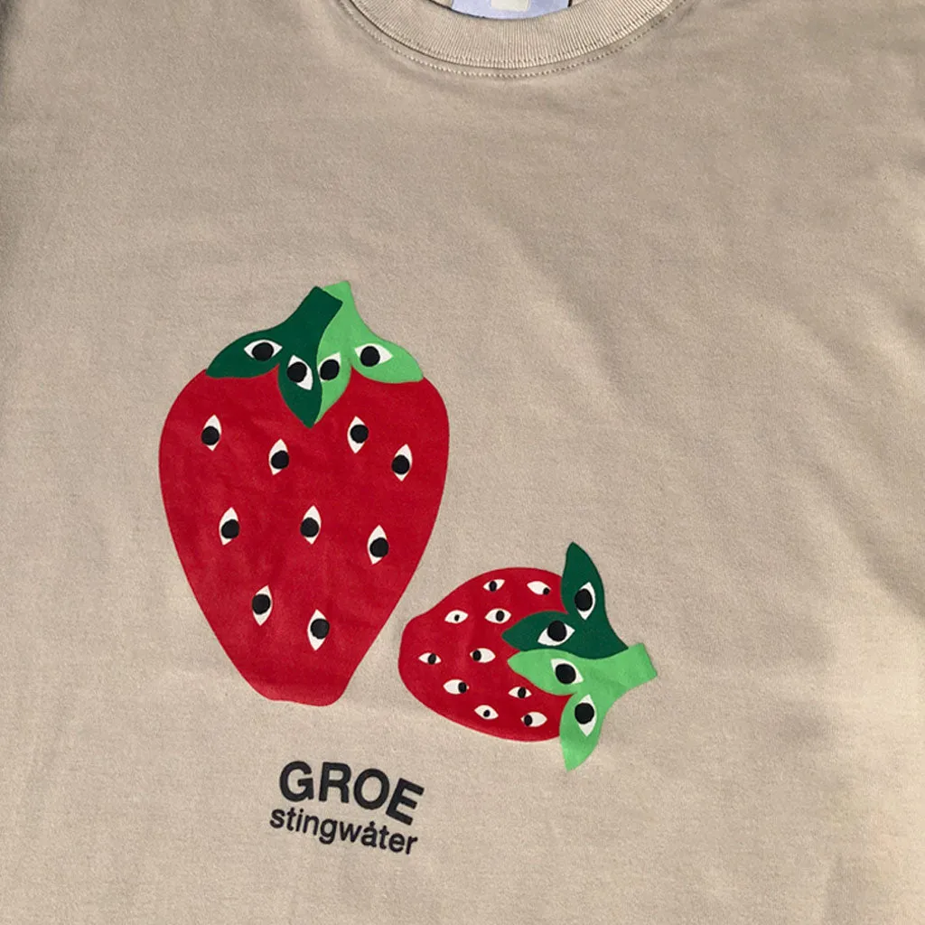 Stingwater Strawberry T-Shirt Off White