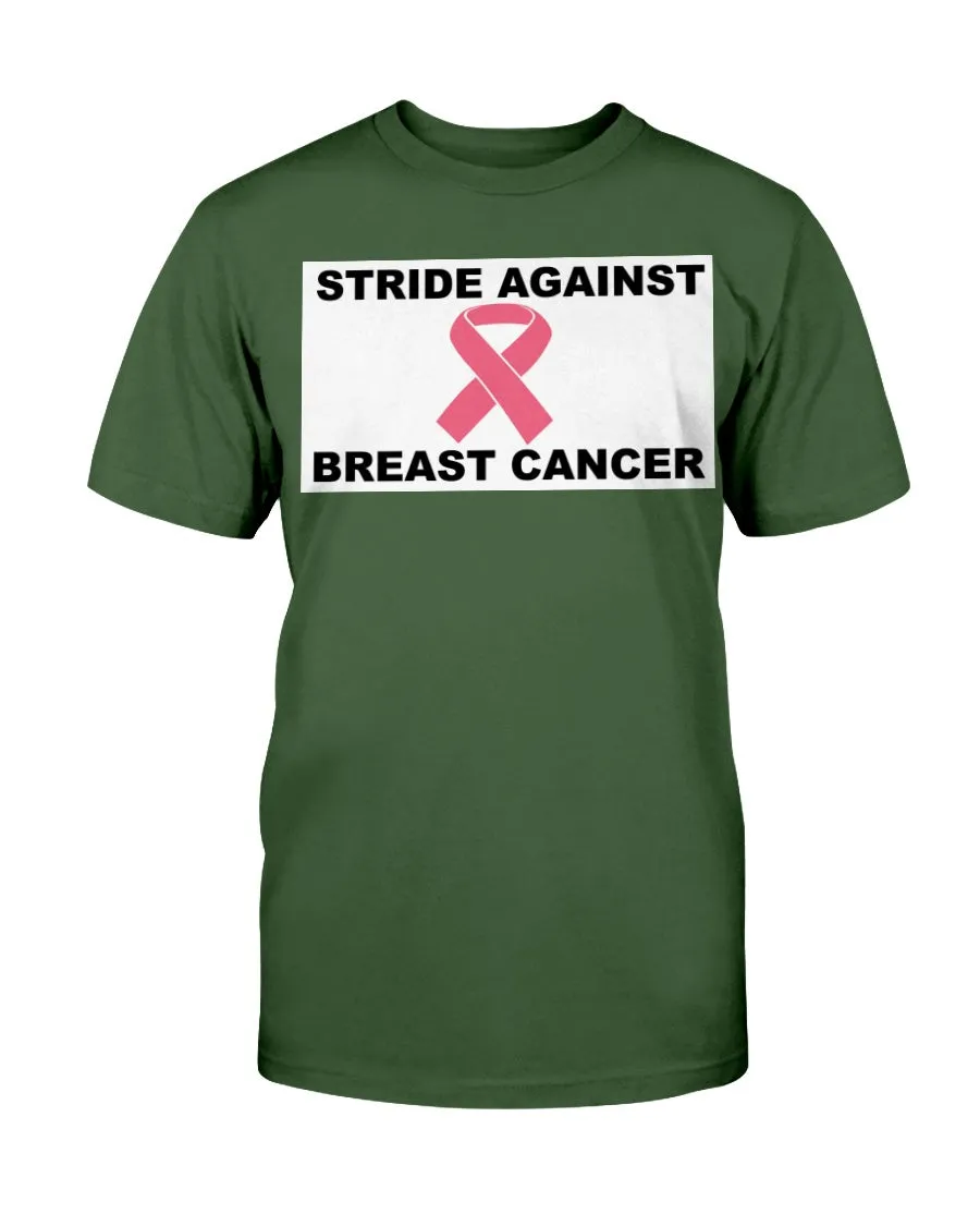 Stride Against Breast Cancer Gildan Cotton T-Shirt