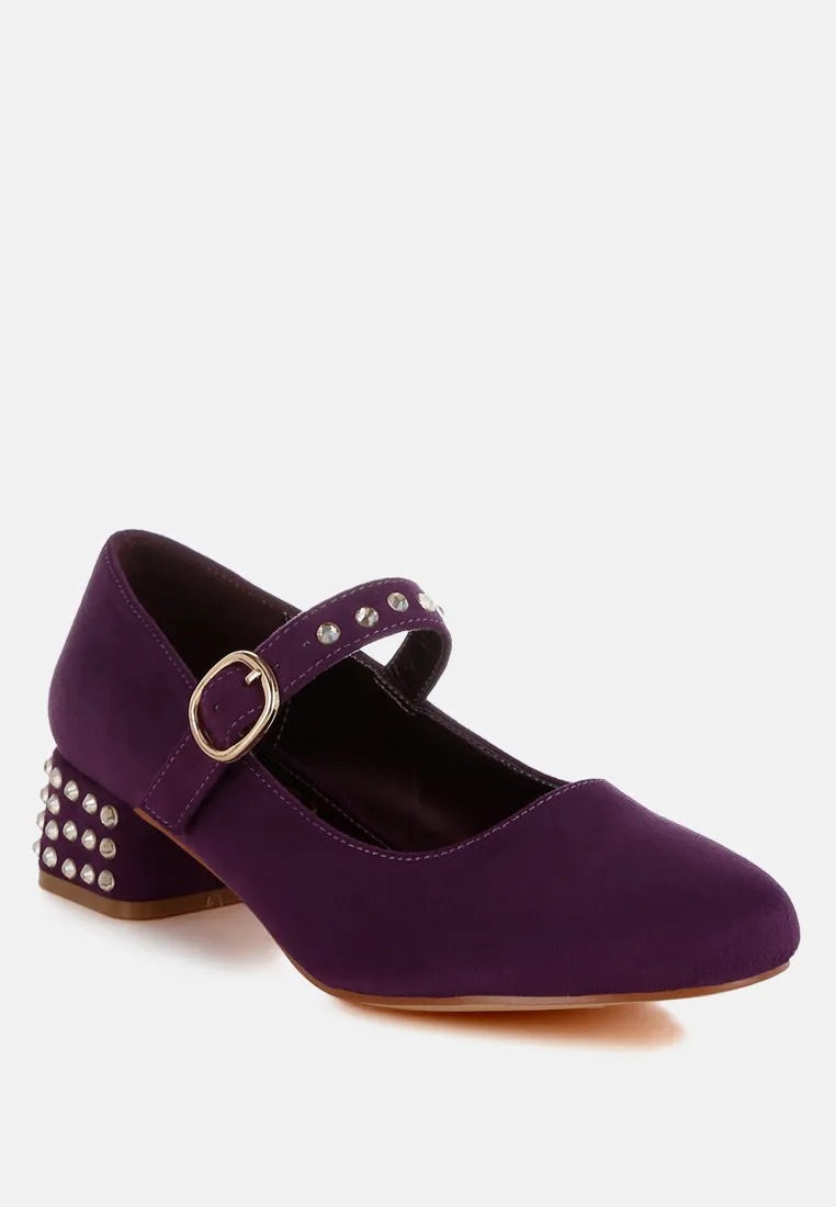 Studded Mary Jane Pumps By RUW