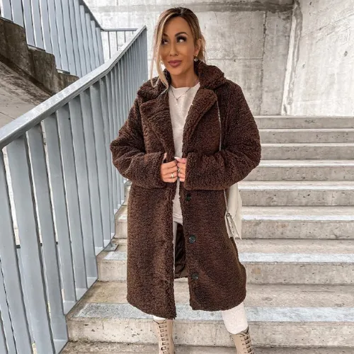 Stylish and soft teddy jacket