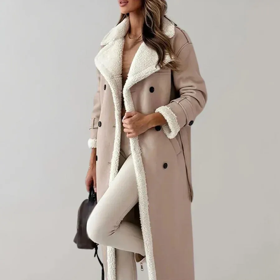 Stylish long winter coat for women from Cornelis