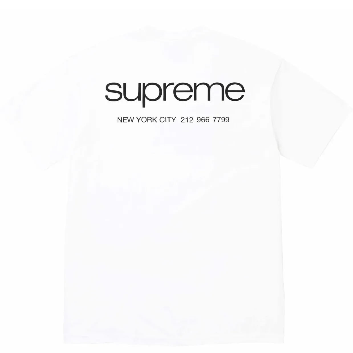 Supreme Letter Logo Print T-Shirt