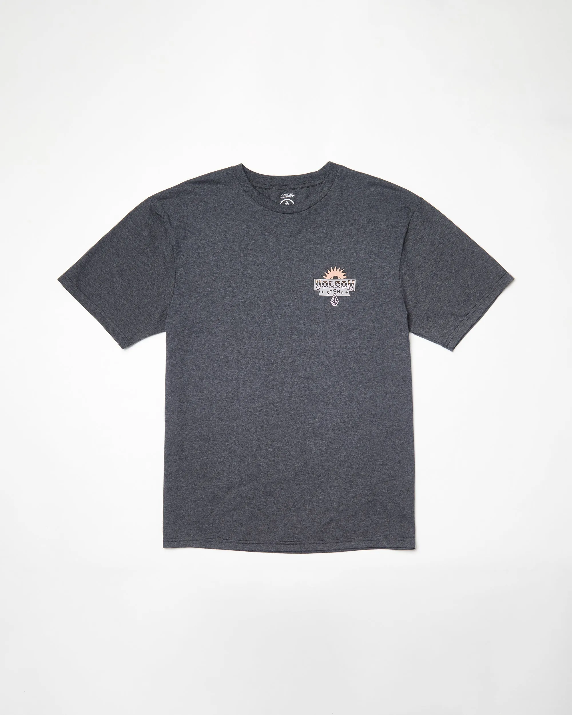 Sure Thing T-shirt - HEATHER BLACK