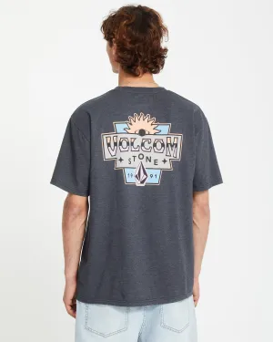 Sure Thing T-shirt - HEATHER BLACK
