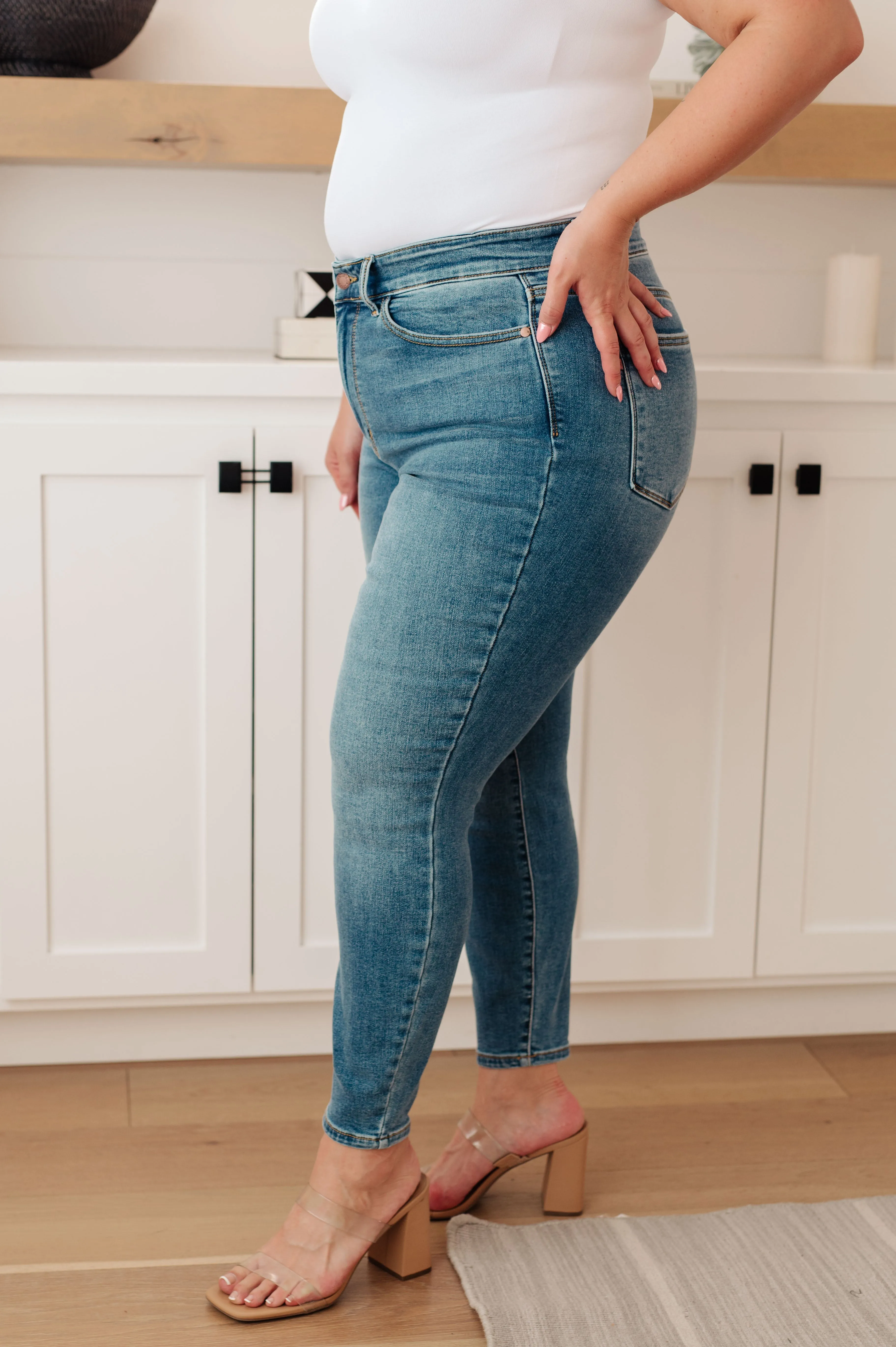 Sz 3 The Brandie- Skinny Judy Blue Jeans